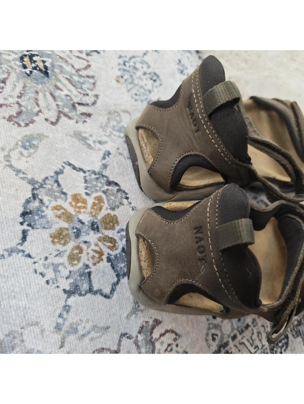 Naot Brown Strappy Sandal Shoe Women EU 38 - Picture 9 of 10